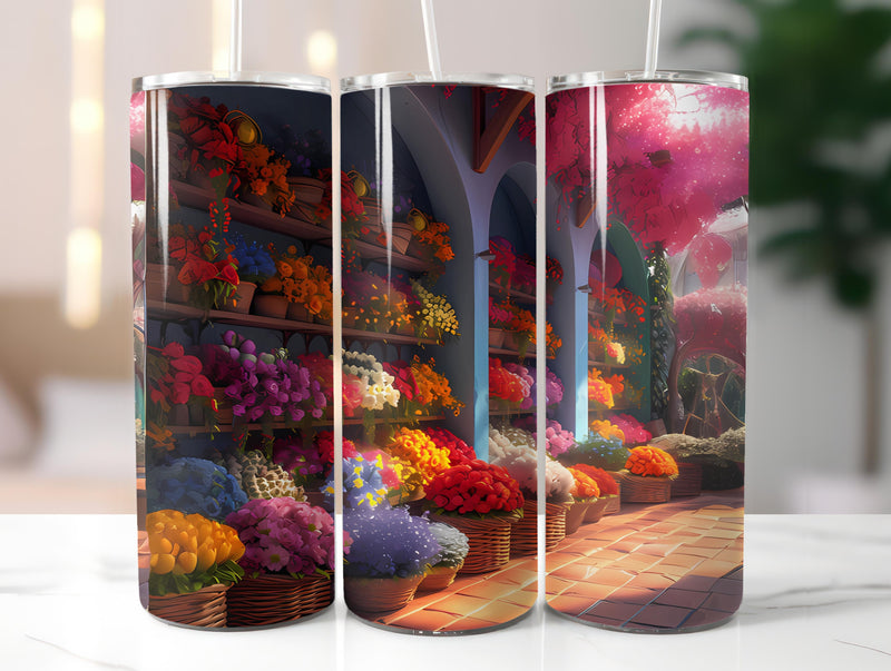 Floral Easter 4 Tumbler Wrap - CraftNest