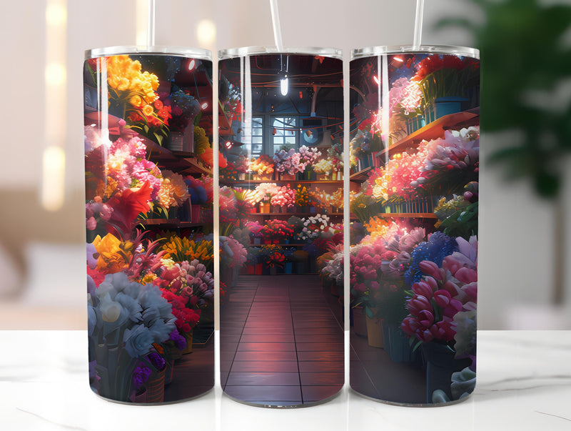 Floral Easter 4 Tumbler Wrap - CraftNest