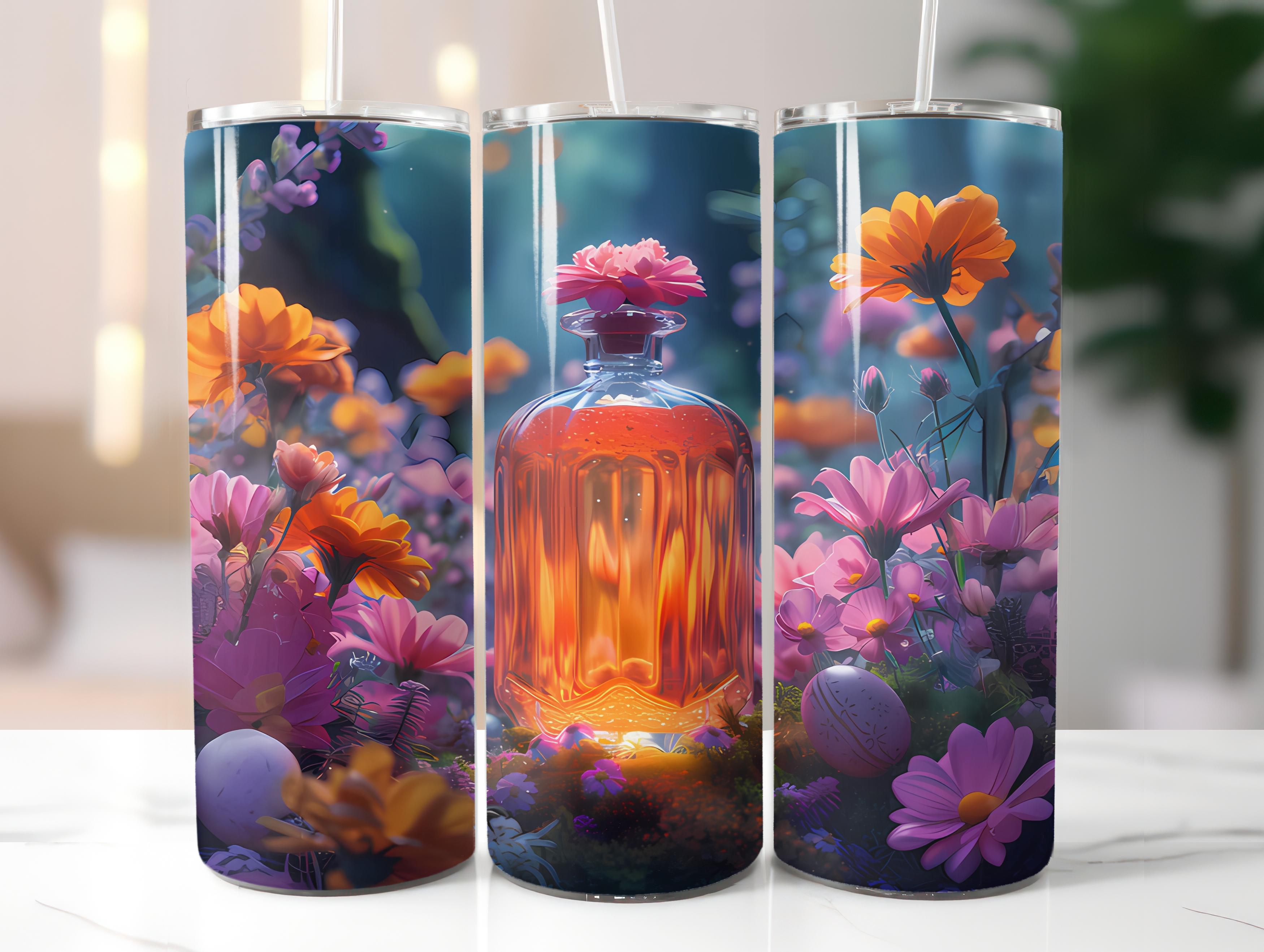 Floral Easter 5 Tumbler Wrap - CraftNest