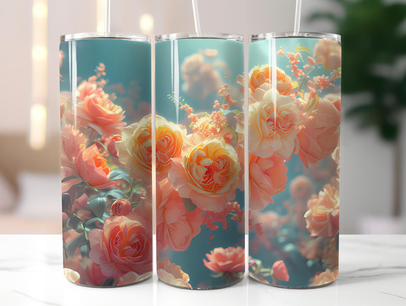 Floral Easter 6 Tumbler Wrap - CraftNest