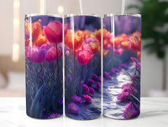 Floral Easter 5 Tumbler Wrap - CraftNest