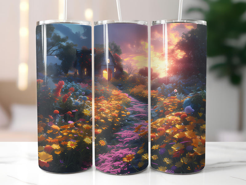 Floral Easter 1 Tumbler Wrap - CraftNest