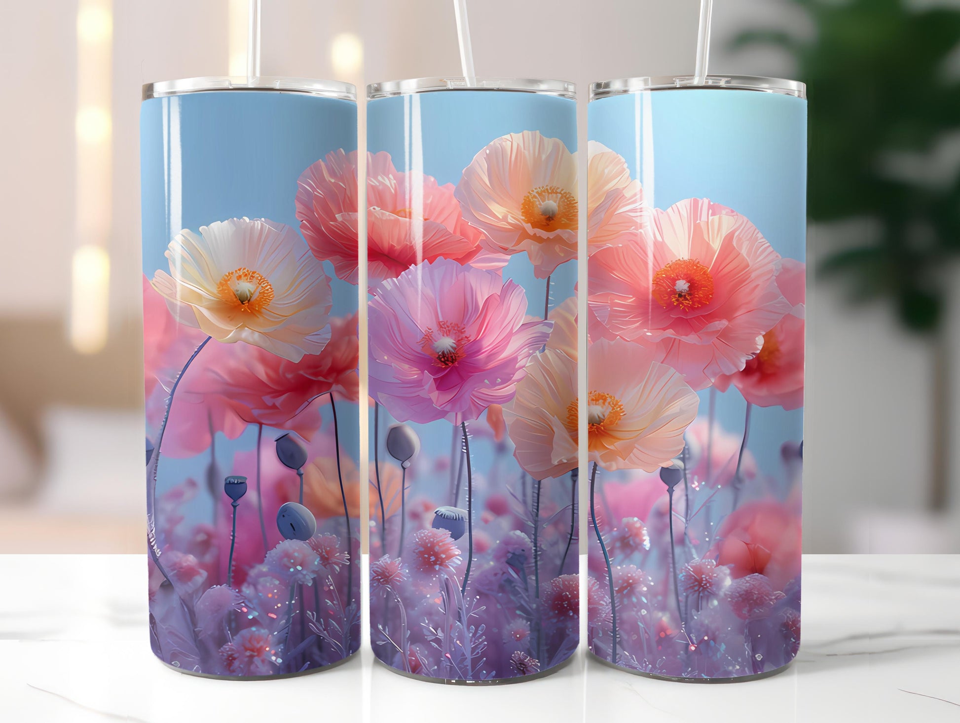 Floral Easter 4 Tumbler Wrap - CraftNest