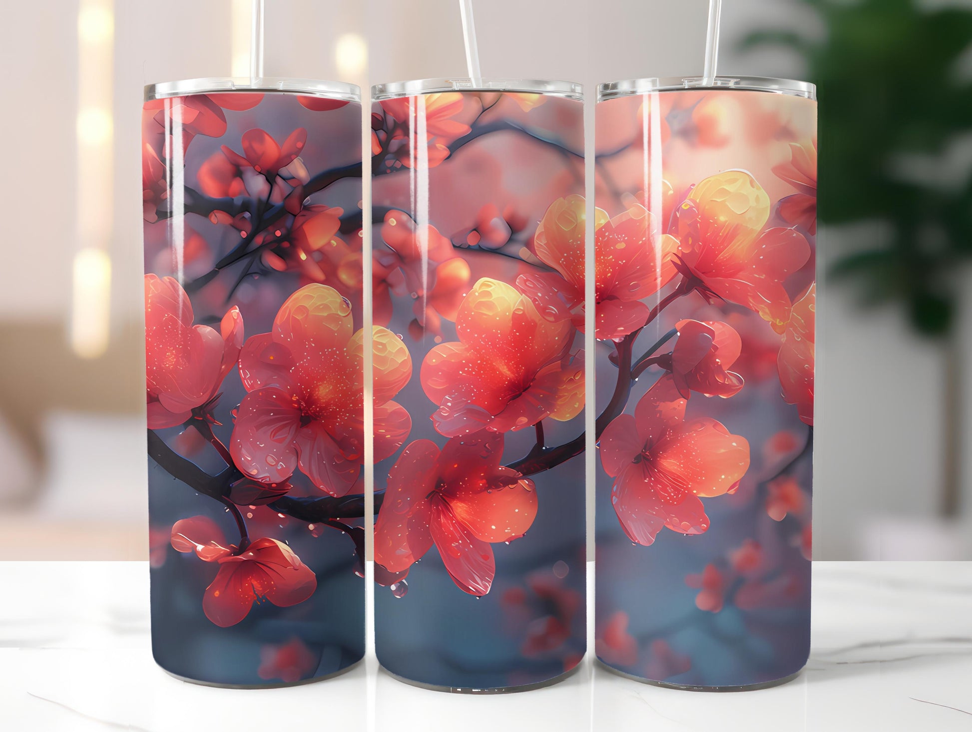 Floral Easter 5 Tumbler Wrap - CraftNest