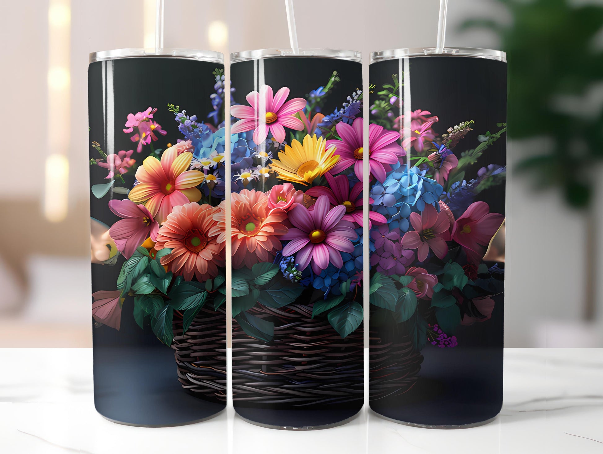 Floral Easter 2 Tumbler Wrap - CraftNest