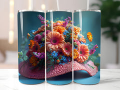 Floral Easter 5 Tumbler Wrap - CraftNest