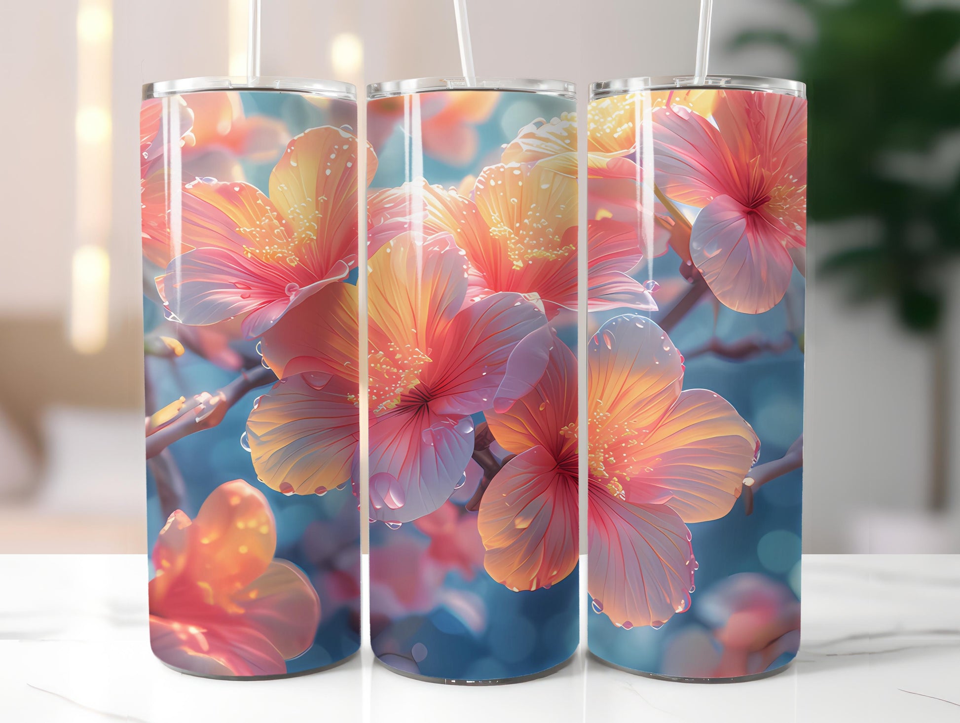 Floral Easter 6 Tumbler Wrap - CraftNest