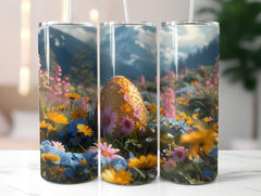 Floral Easter 5 Tumbler Wrap - CraftNest