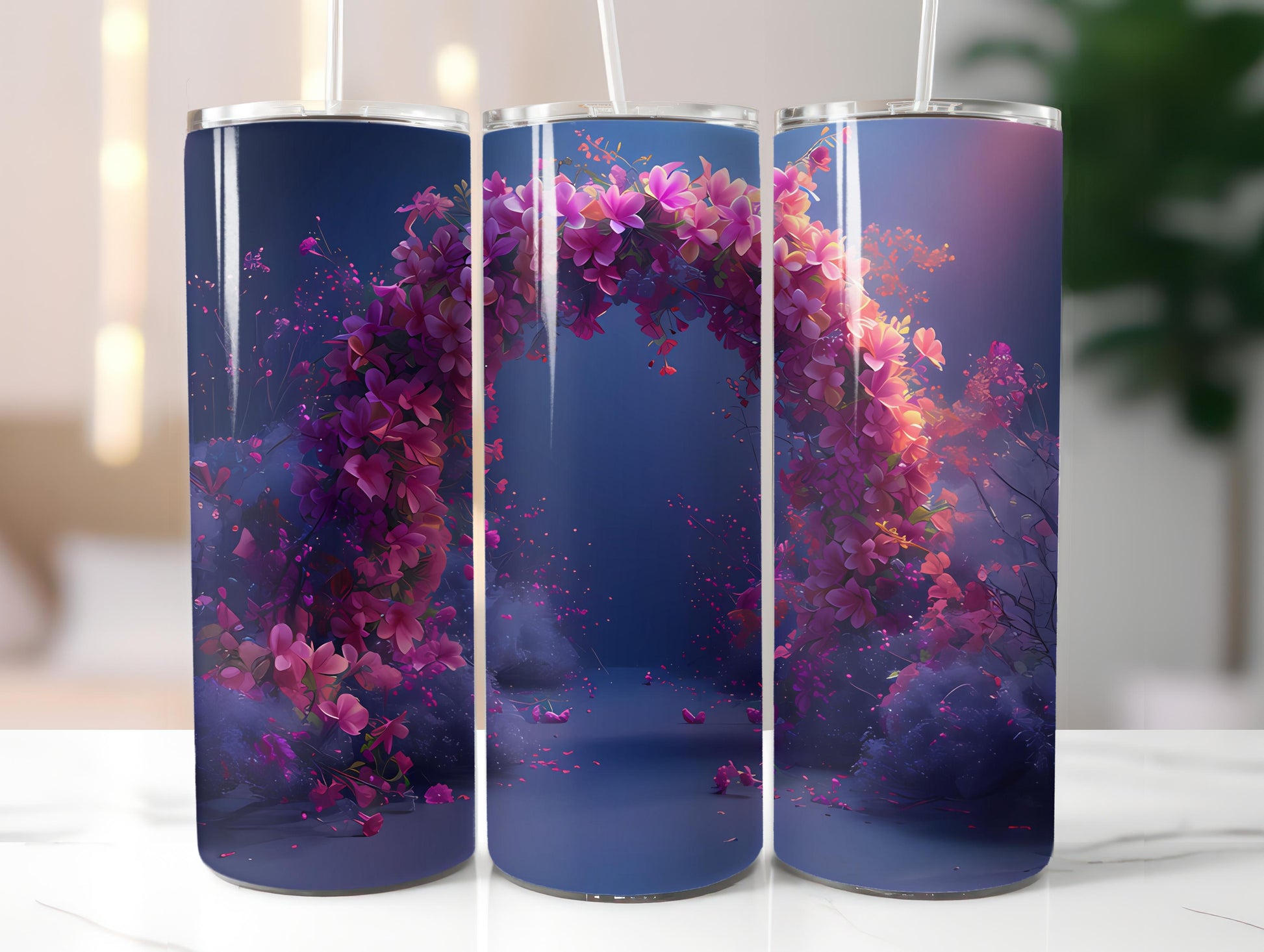 Floral Easter 4 Tumbler Wrap - CraftNest