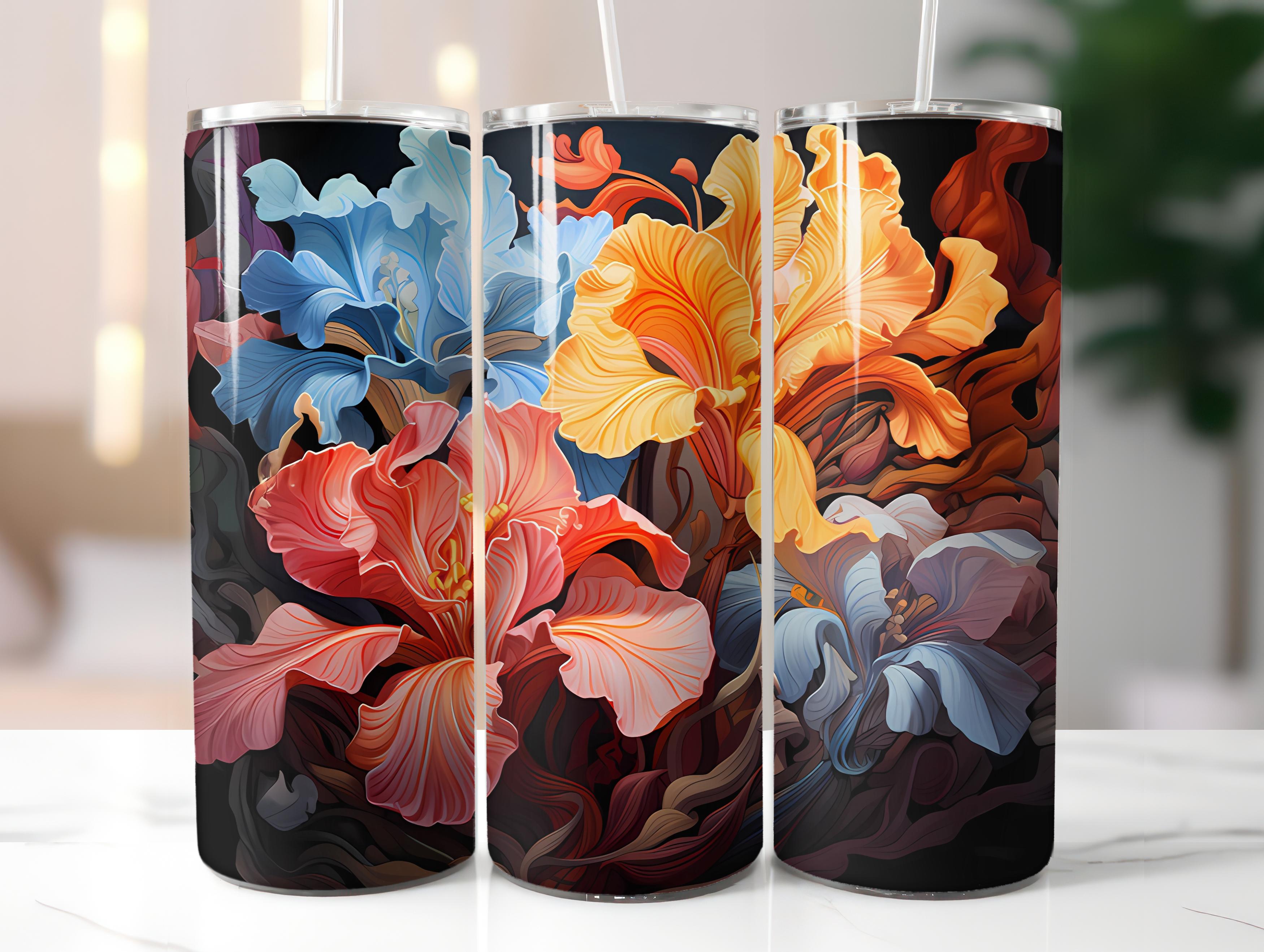 Floral Spring 1 Tumbler Wrap - CraftNest