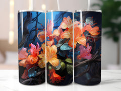 Floral Spring 2 Tumbler Wrap - CraftNest