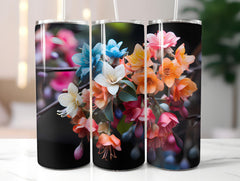 Floral Spring 4 Tumbler Wrap - CraftNest