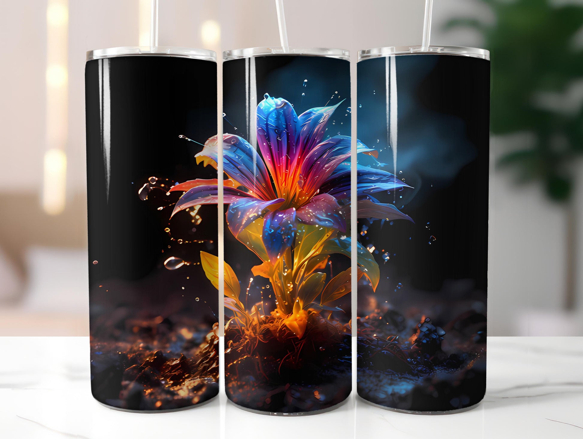 Floral Spring 2 Tumbler Wrap - CraftNest