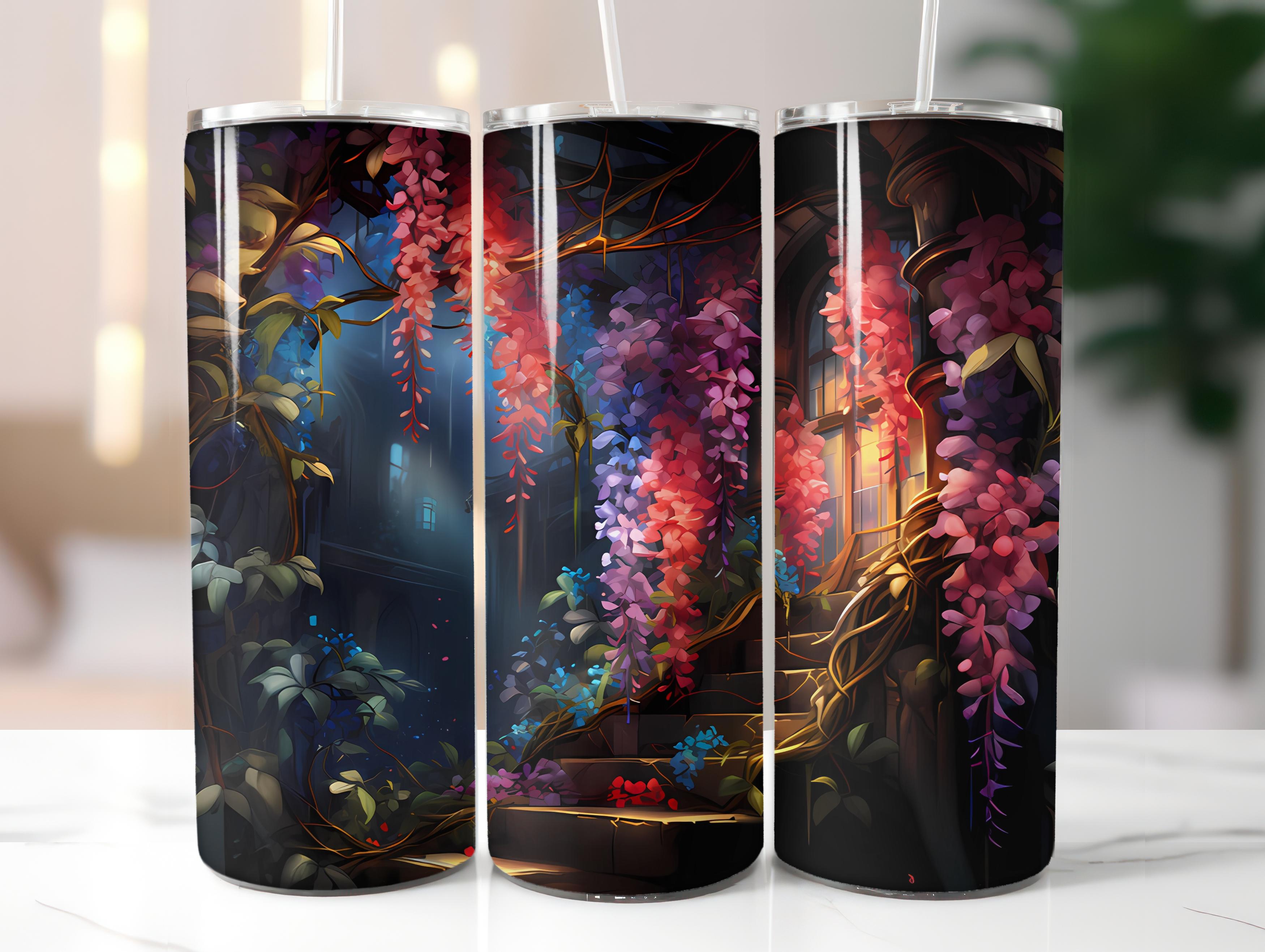 Floral Spring 1 Tumbler Wrap - CraftNest