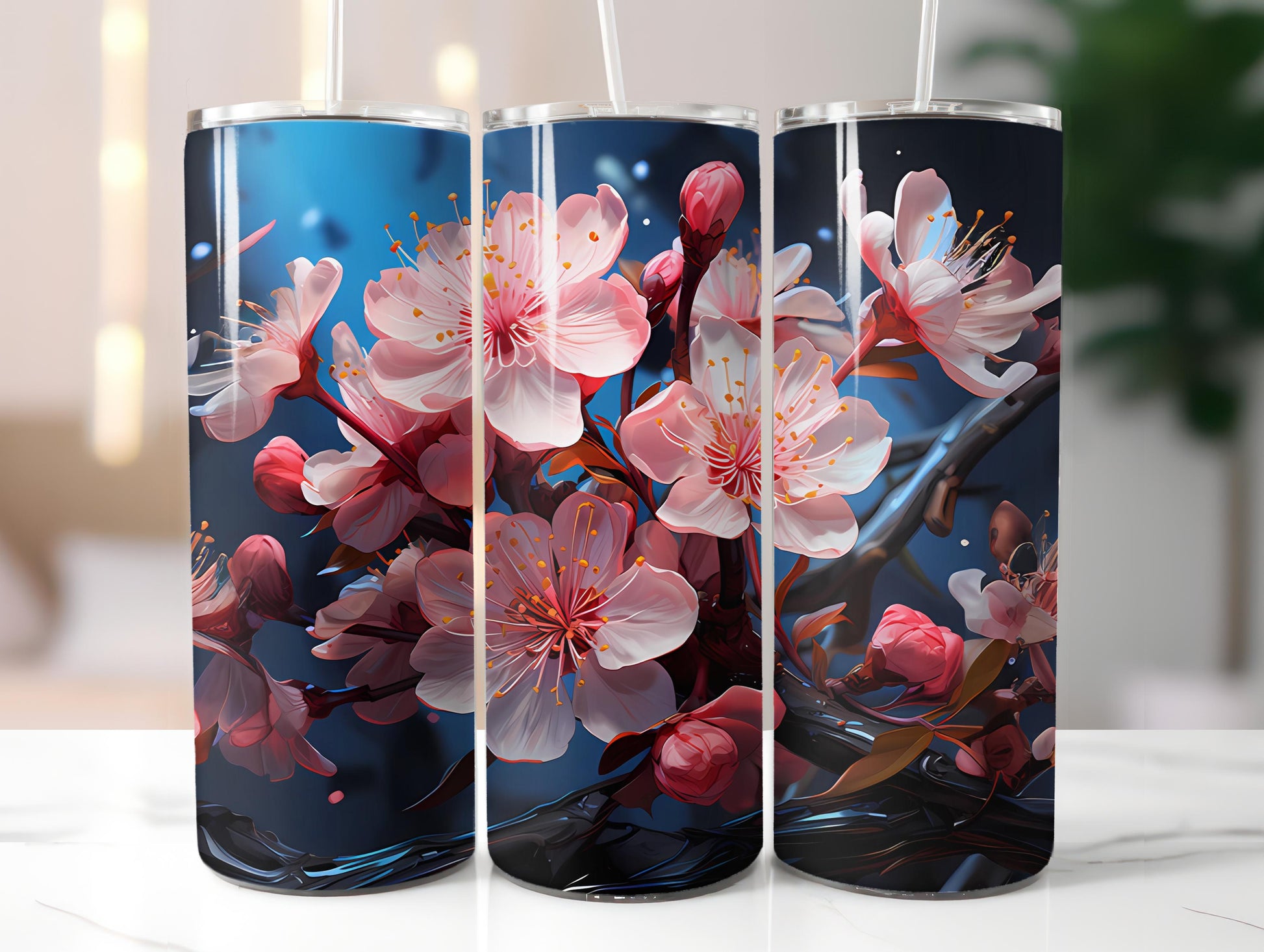 Floral Spring 2 Tumbler Wrap - CraftNest