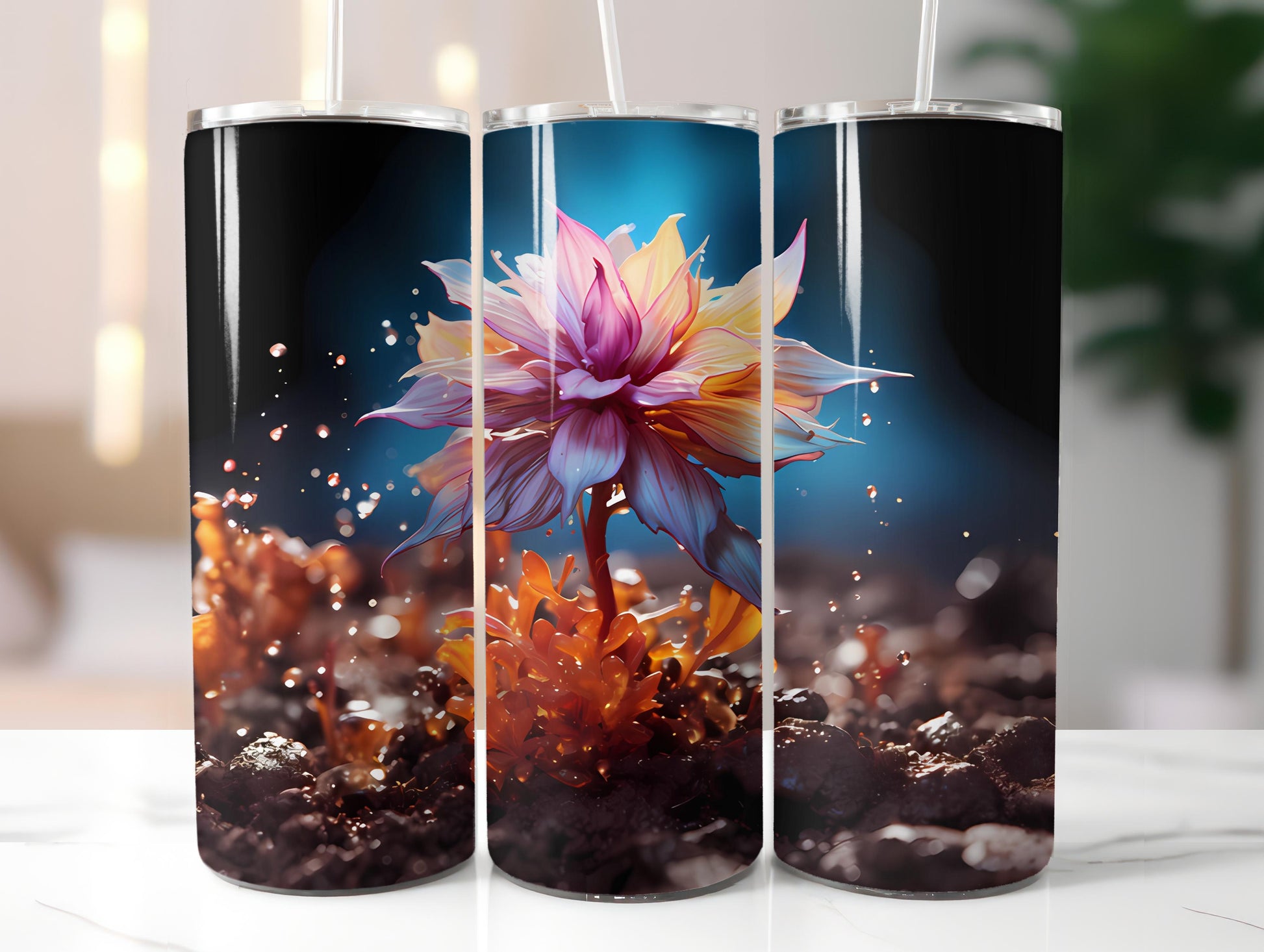 Floral Spring 7 Tumbler Wrap - CraftNest