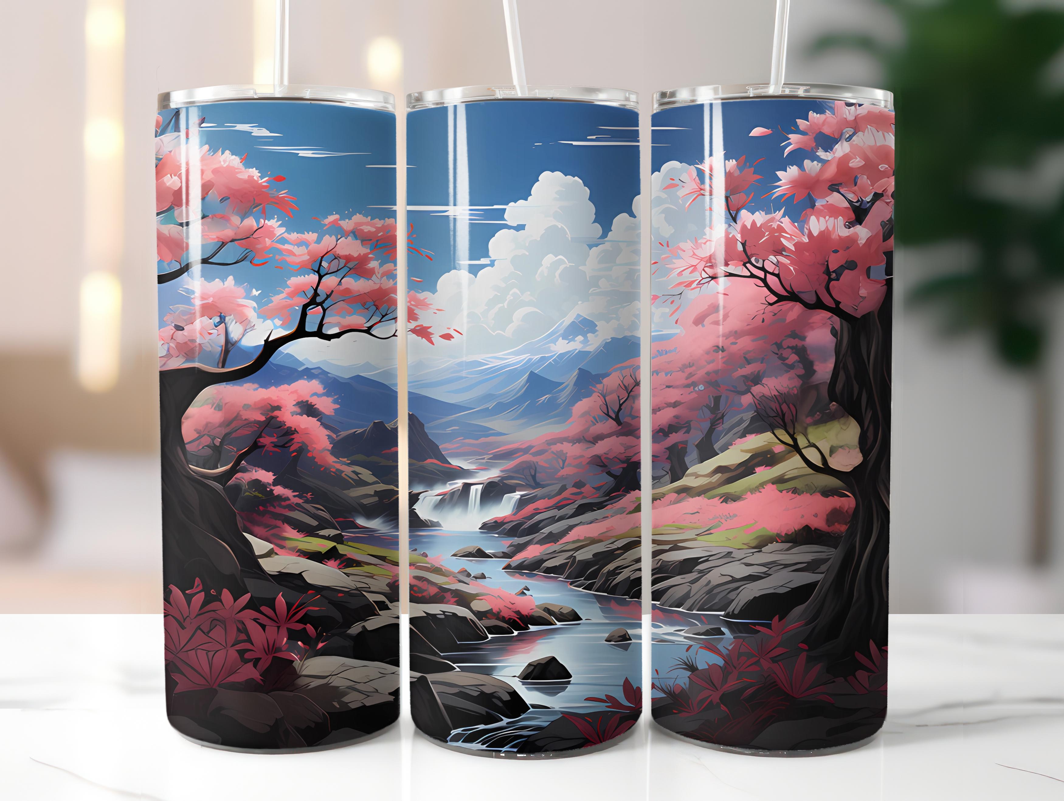 Floral Spring 2 Tumbler Wrap - CraftNest