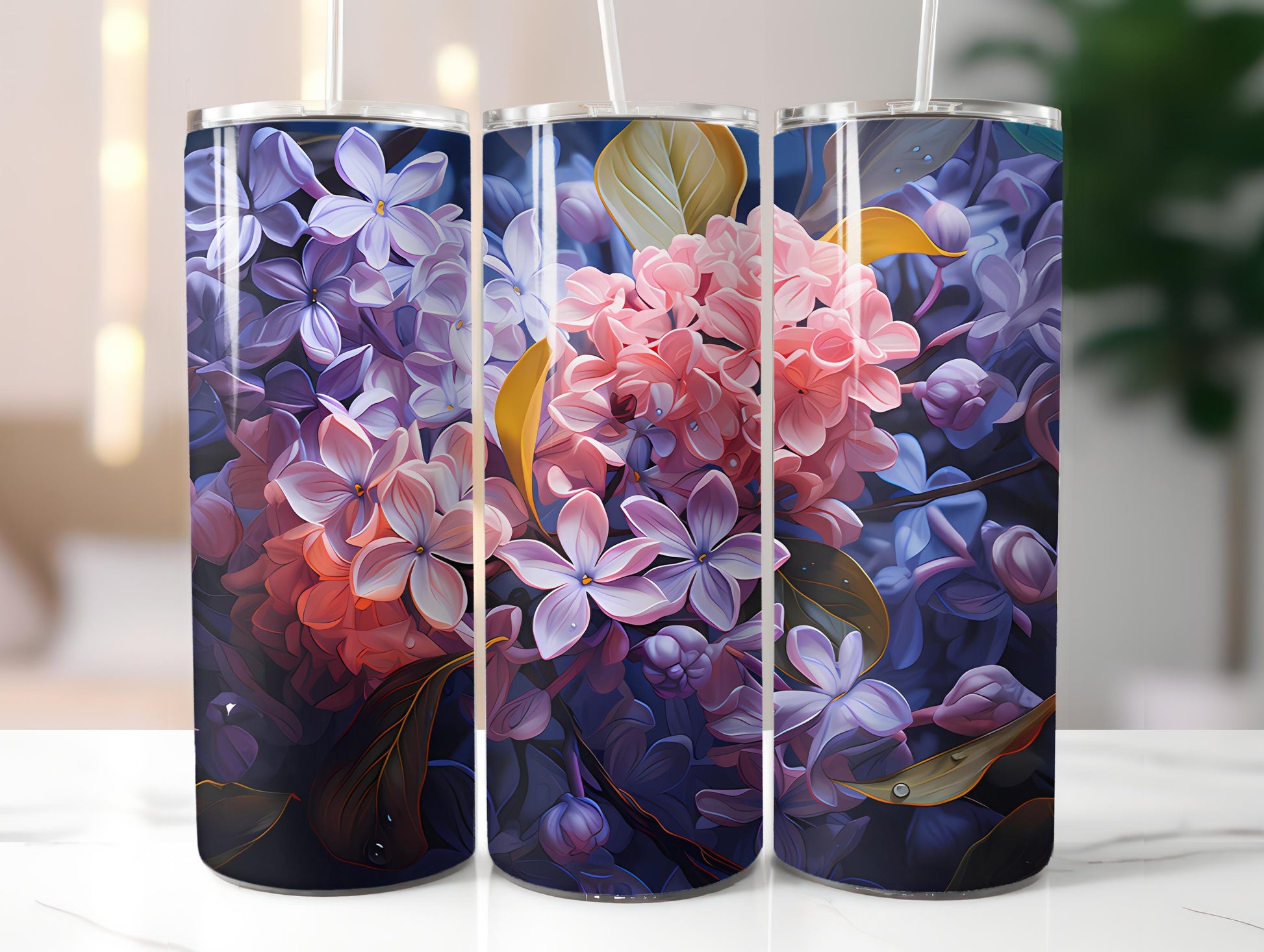 Floral Spring 6 Tumbler Wrap - CraftNest