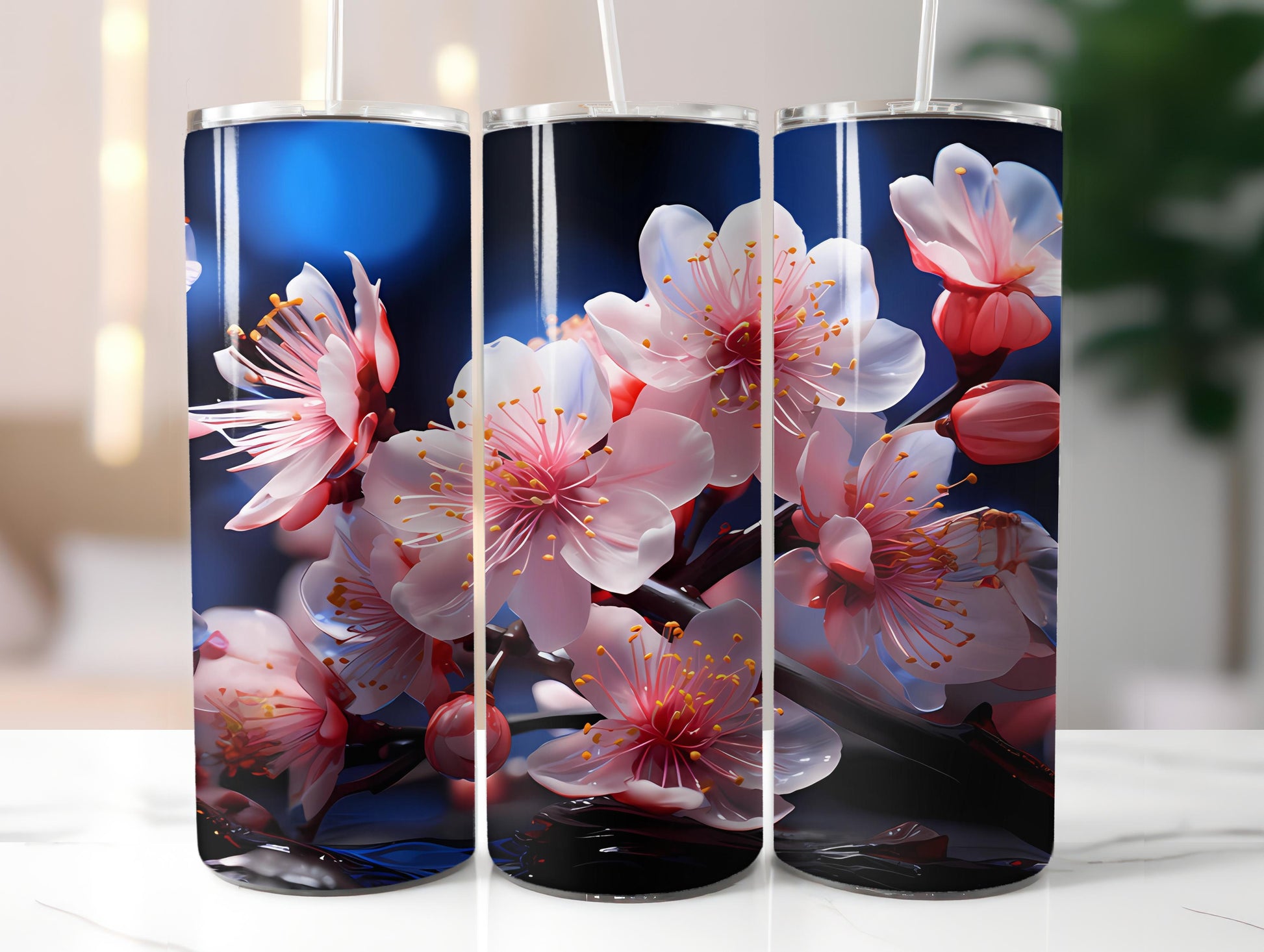 Floral Spring 4 Tumbler Wrap - CraftNest