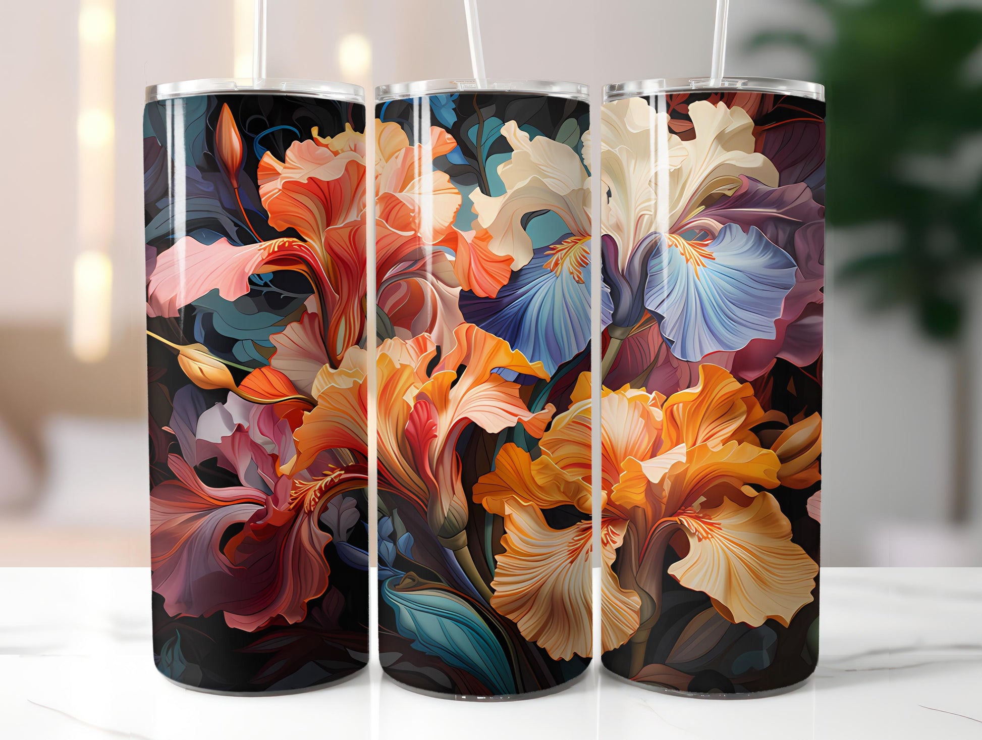 Floral Spring 4 Tumbler Wrap - CraftNest