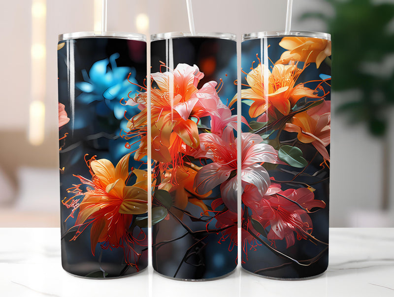 Floral Spring 6 Tumbler Wrap - CraftNest