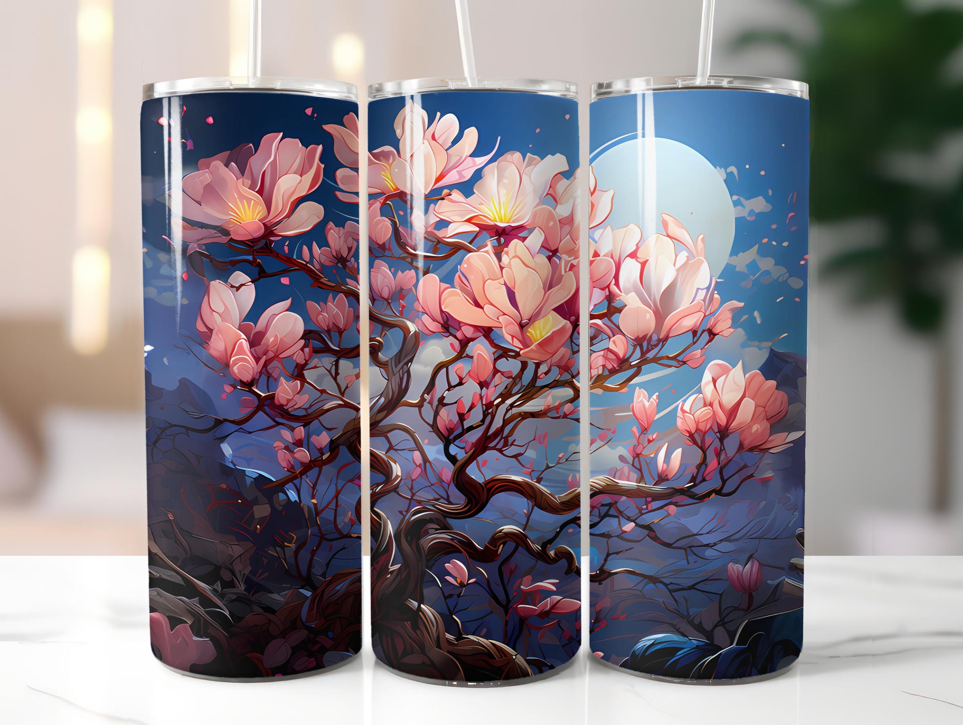 Floral Spring 3 Tumbler Wrap - CraftNest