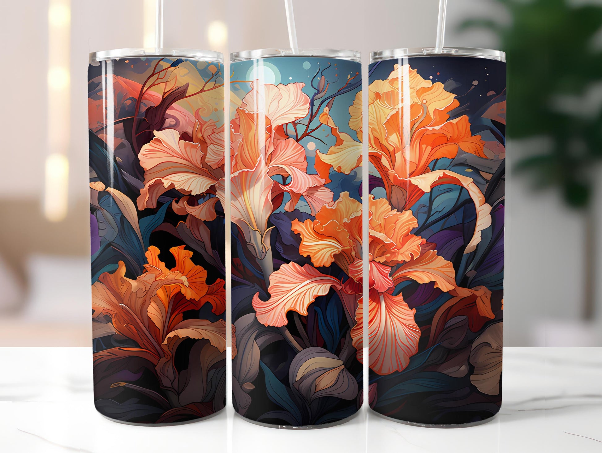 Floral Spring 2 Tumbler Wrap - CraftNest