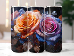 Floral Spring 4 Tumbler Wrap - CraftNest