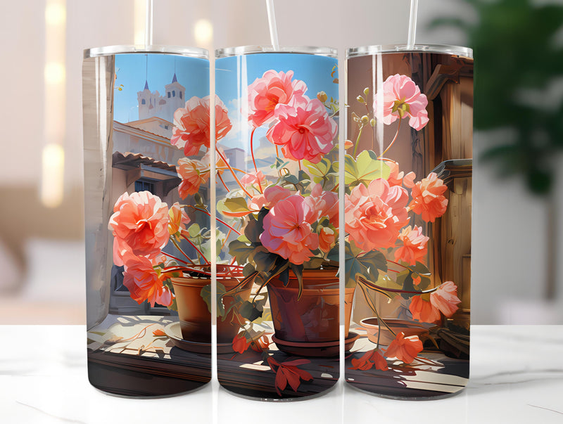 Floral Spring 1 Tumbler Wrap - CraftNest