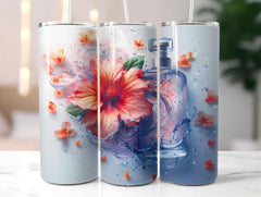 Floral Summer 4 Tumbler Wrap - CraftNest - Digital Crafting and Art