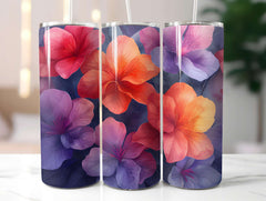 Floral Summer 1 Tumbler Wrap - CraftNest - Digital Crafting and Art