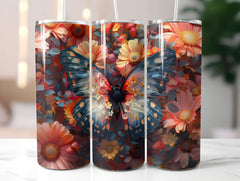 Floral Summer 5 Tumbler Wrap - CraftNest - Digital Crafting and Art