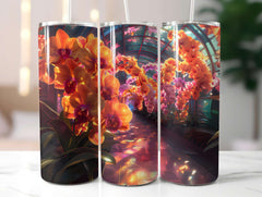 Floral Summer 5 Tumbler Wrap - CraftNest - Digital Crafting and Art