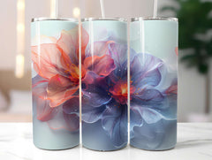 Floral Summer 5 Tumbler Wrap - CraftNest - Digital Crafting and Art