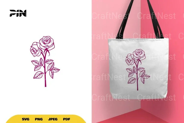 Flower Bouquet SVG Bundle Clipart - CraftNest - Digital Crafting and Art