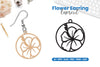 Flower Earring Lasercut SVG Clipart Bundle