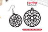 Flower Earring Lasercut SVG Clipart Bundle