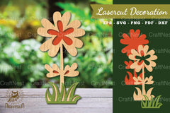 Flower Laser Cut Decoration Clipart Bundle - CraftNest - Digital Crafting and Art
