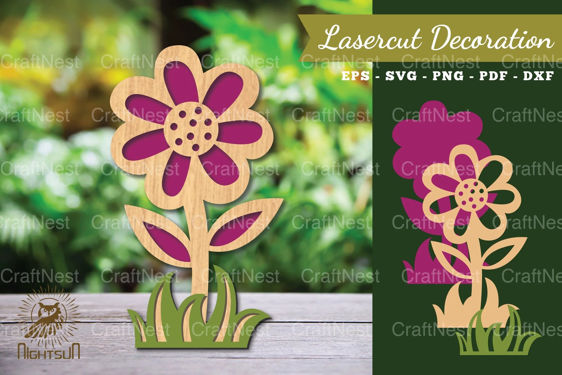 Flower Laser Cut Decoration Clipart Bundle - CraftNest - Digital Crafting and Art