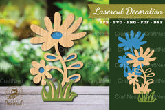 Flower Laser Cut Decoration Clipart Bundle - CraftNest - Digital Crafting and Art