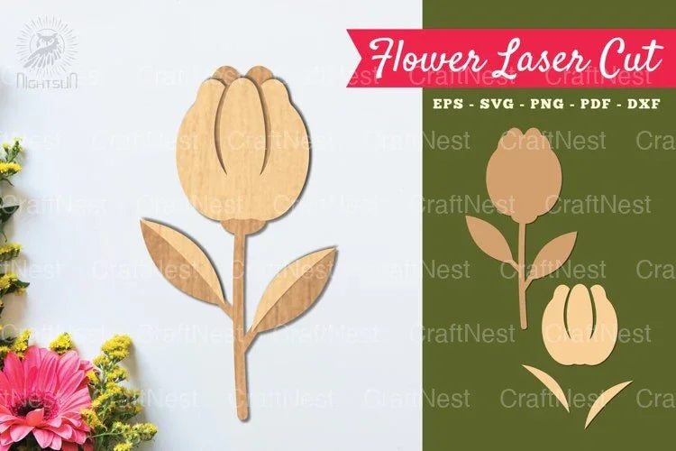 Flower Laser Cut Decoration Clipart Bundle - CraftNest - Digital Crafting and Art