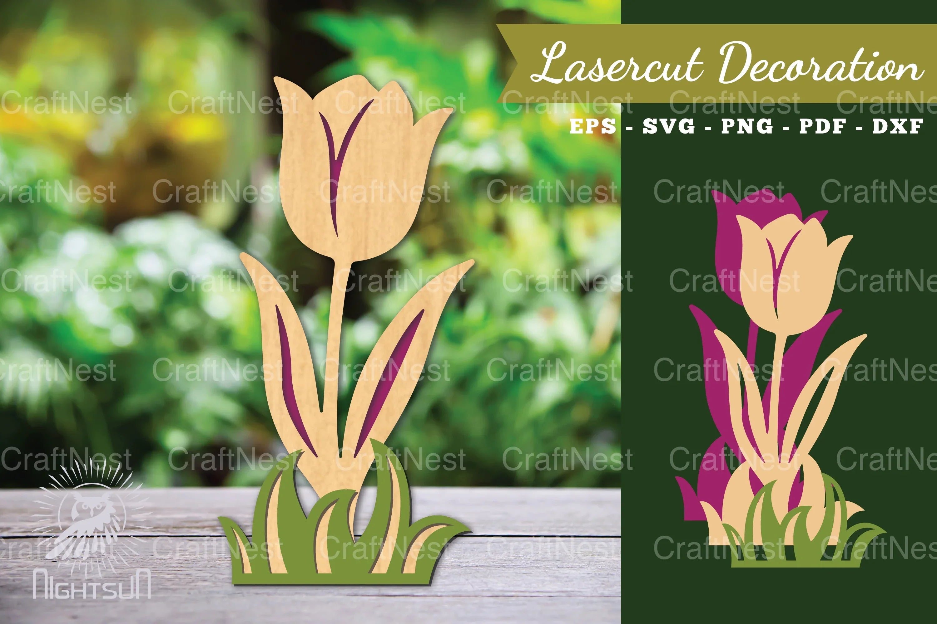 Flower Laser Cut Decoration Clipart Bundle - CraftNest - Digital Crafting and Art