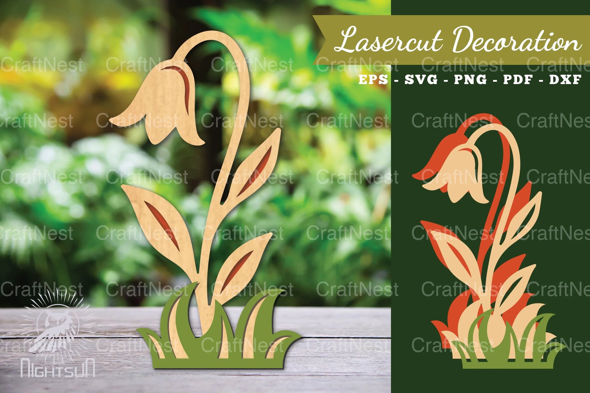 Flower Laser Cut Decoration Clipart Bundle - CraftNest - Digital Crafting and Art