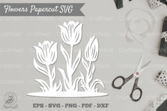 Flower Papercut SVG Bundle - CraftNest - Digital Crafting and Art