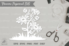 Flower Papercut SVG Bundle - CraftNest - Digital Crafting and Art