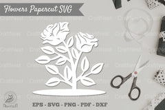 Flower Papercut SVG Bundle - CraftNest - Digital Crafting and Art