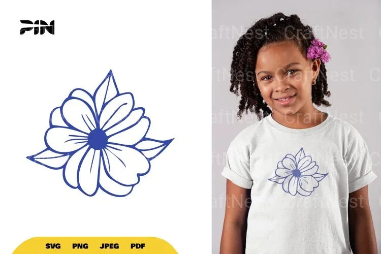 Floral Flower SVG Bundle - CraftNest - Digital Crafting and Art