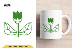 Scandinavian Flower Element Clipart Bundle - CraftNest - Digital Crafting and Art