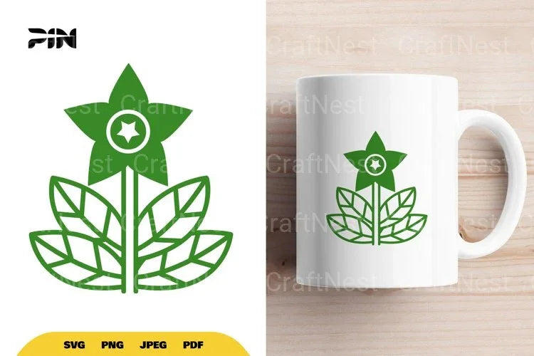 Scandinavian Flower Element Clipart Bundle - CraftNest - Digital Crafting and Art