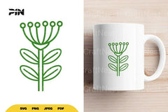 Scandinavian Flower Element SVG Bundle - CraftNest - Digital Crafting and Art